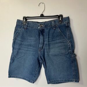 Wrangler Men's Dark Blue Denim Jean Shorts